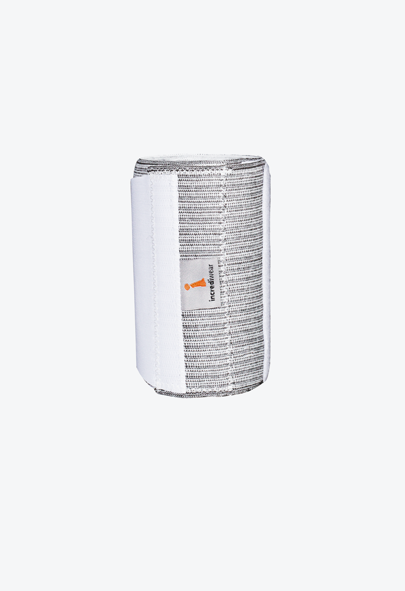 Incrediwear Bandage Wrap, 5IN X 21FT - 1 Wrap, Gray