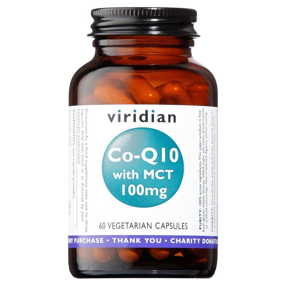 Co-enzyme Q10 100mg with MCT 60 capsules